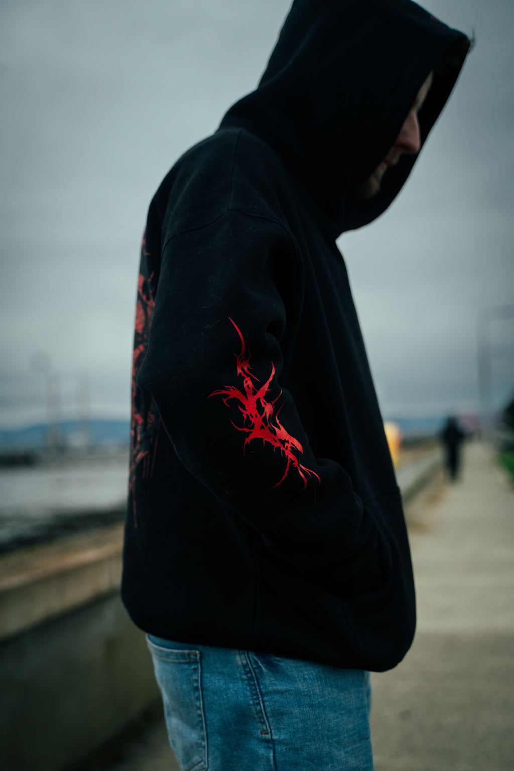 UNLEASH CHAOS - HEAVY OVERSIZED HOODIE (450GSM)
