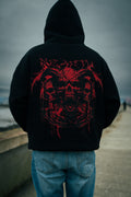 UNLEASH CHAOS - HEAVY OVERSIZED HOODIE (450GSM)