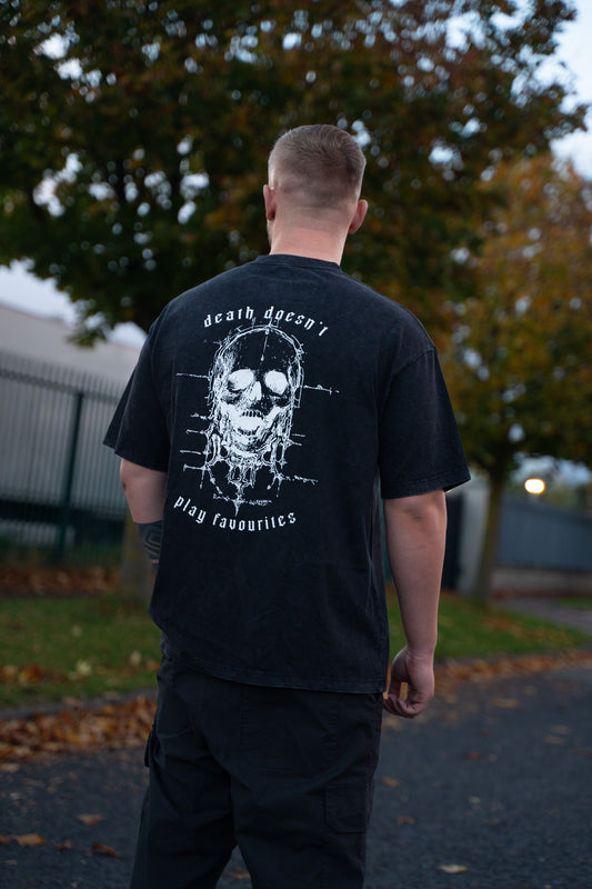 THE UNCHOSEN TEE - (OVERSIZED ACID WASH)